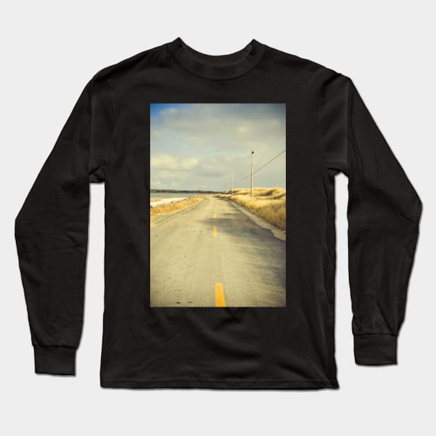 The Road to the Sea Long Sleeve T-Shirt by oliviastclaire